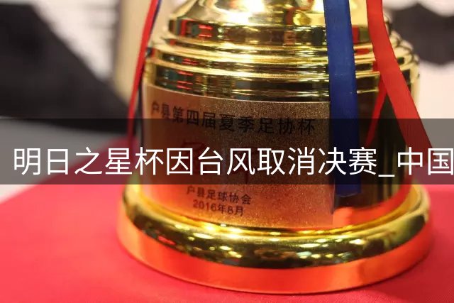 明日之星杯因台风取消决赛 中国U17与阿森纳共享冠军荣誉